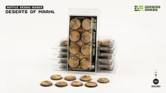 Gamers Grass 32mm Deserts of Maahl Round Battle Ready Bases (8)